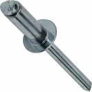 Image of item: 3/32" Dome Head Pop Rivets Steel Zinc