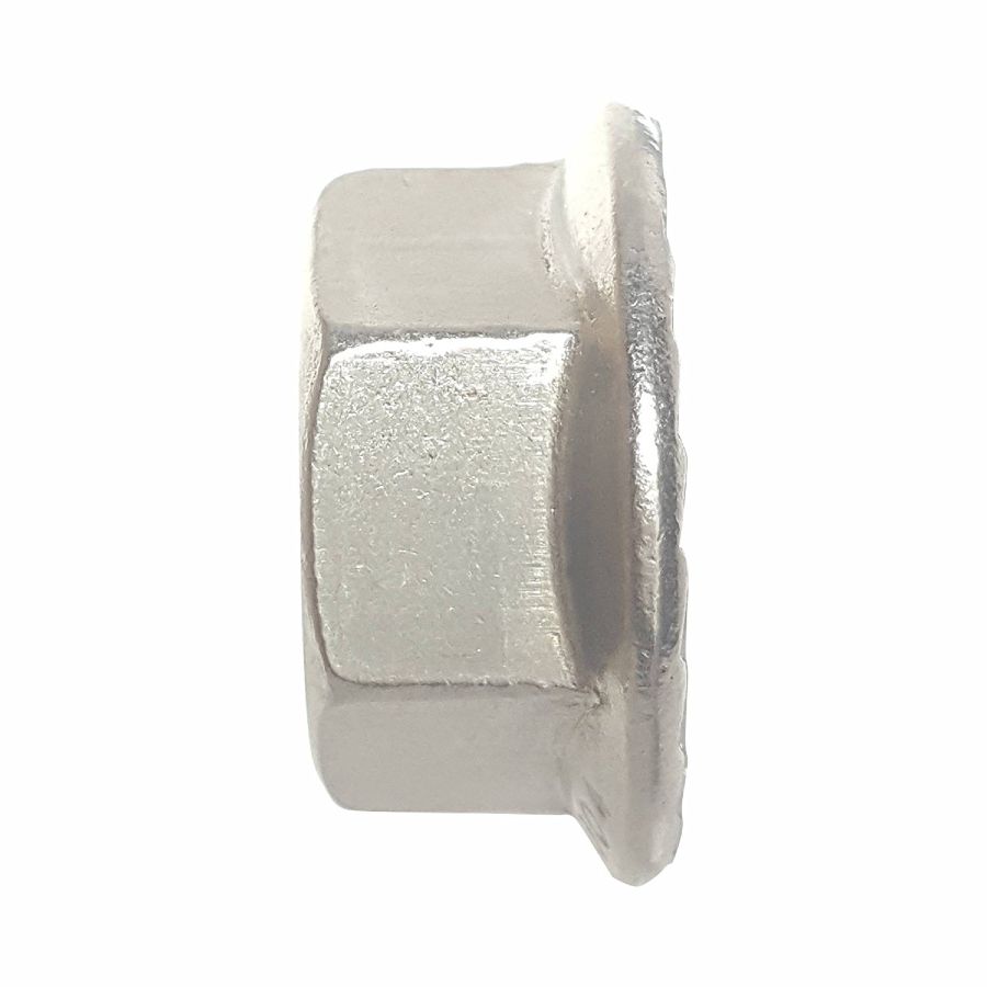 Quantiy 25 5//16-18 Serrated Flange Nuts Stainless Steel 18-8