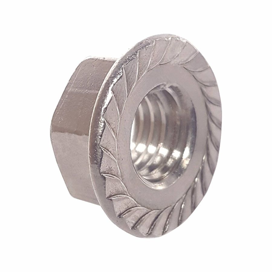 1/2-13 Hex Flange Nut Grade 8 Plain black finish 1/2x13 Nuts 1/2 x 13 Details about    50 