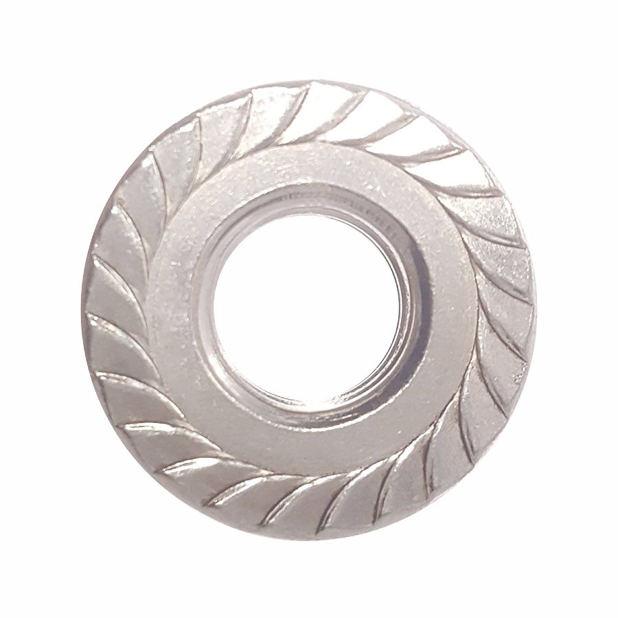 Details about   M16-2mm Metric flange nuts serrated Stainless steel 18-8 A-2 100 pcs 