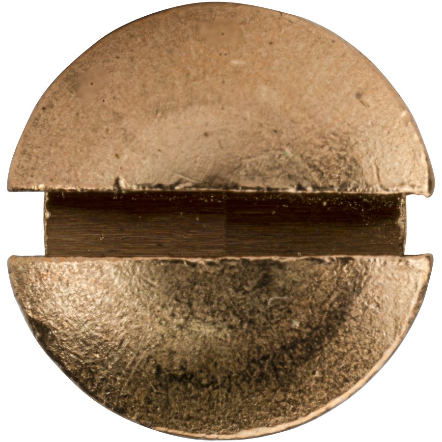 #6 X 1/2" Silicon Bronze Oval Head Slotted Wood Screws – Qty 50 By Fastenere