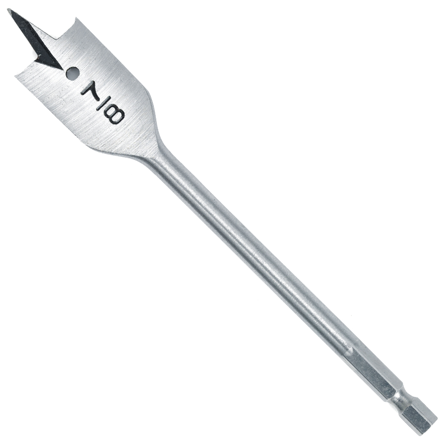 13/8" X 16" Long Wood Spade Drill Bit Cold Wing