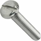 Image of item: 0-80 Slotted Pan Head Machine Screws Stainless Steel 18-8