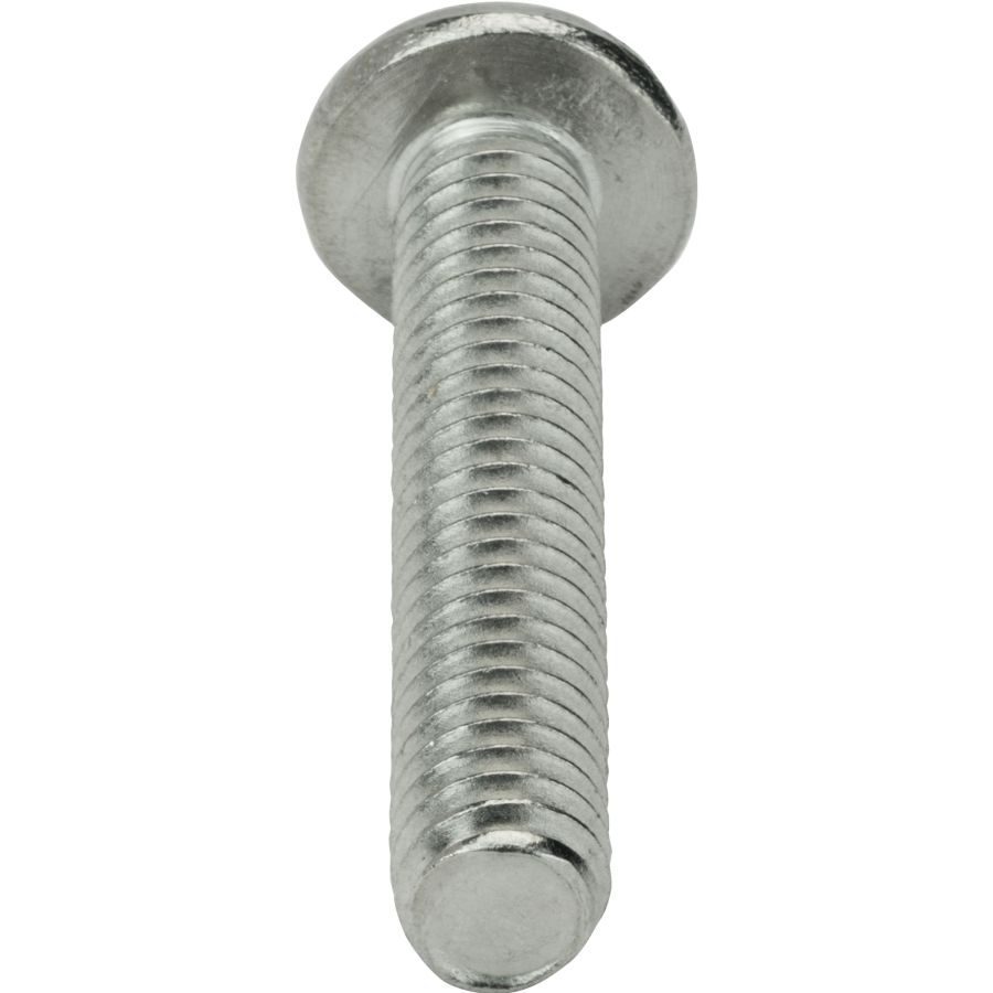 M2 x 8mm Full Thread Slotted Pan Head Screws - Black Stainless Steel (A2)