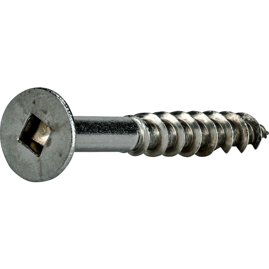 Stainless Steel Deck Screws Square Drive Wood #6 x 2" Qty 100 