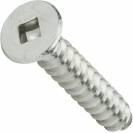 Image of item: #4 Square Drive Flat Head Sheet Metal Screws Stainless Steel 18-8