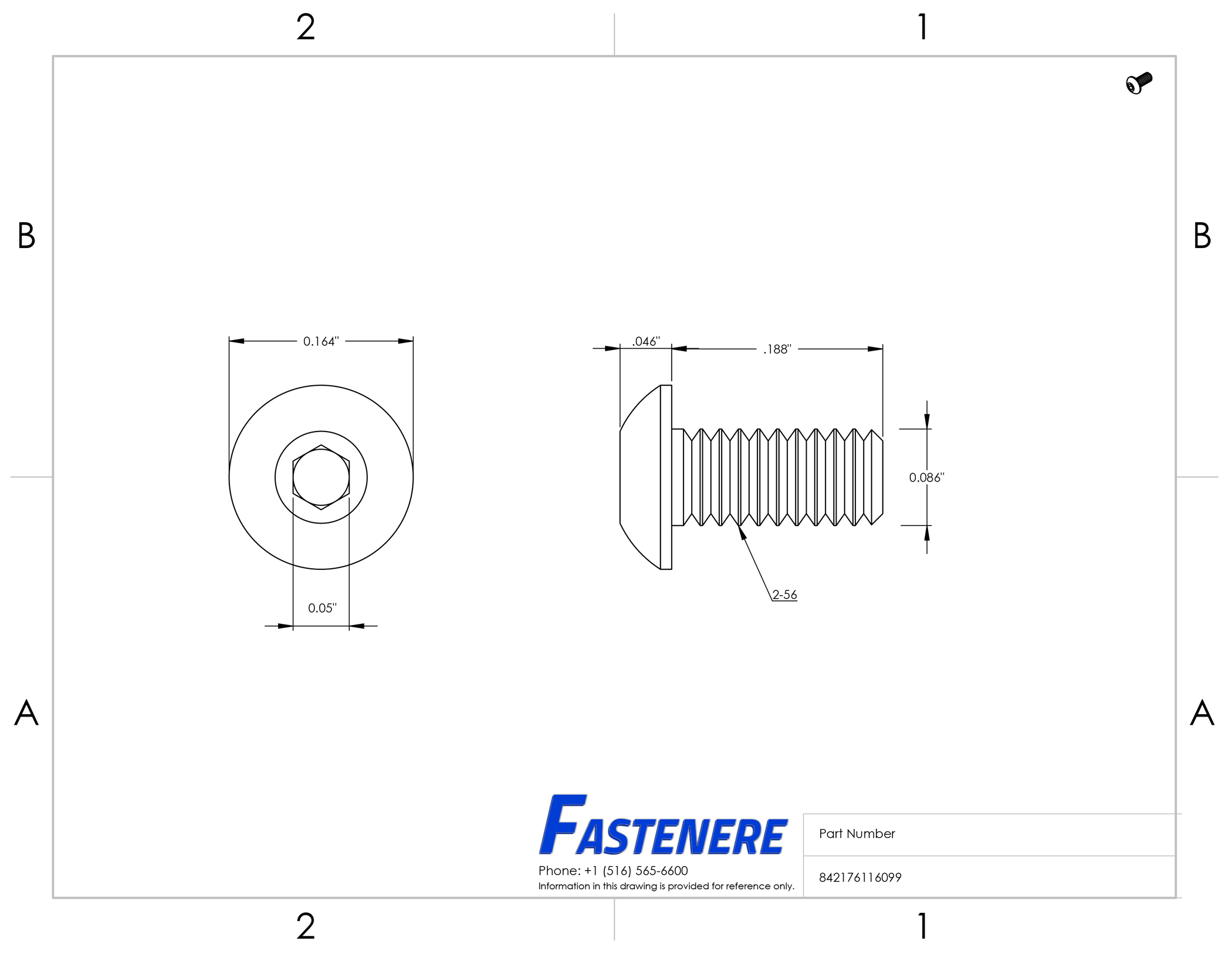 Socket Head Cap Screws #2-56 X 3//16 AISI 304 Stainless Steel Aspen Fasteners 18-8 Hex Socket Drive 100pcs