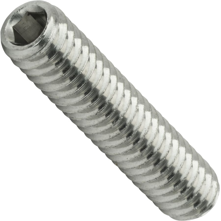 GRUB SCREWS Cup Point 1/4-20 x 3/8" Qty 10-18-8 Stainless Steel SOCKET SET 