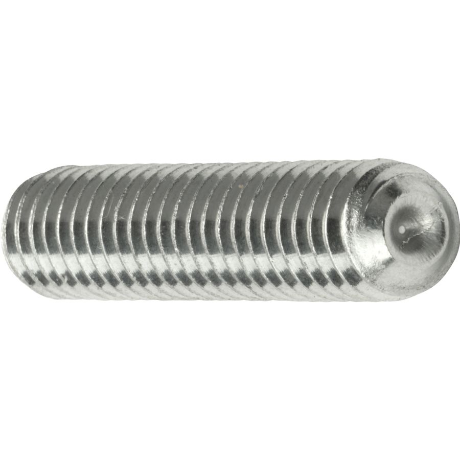 1/4-28 x 1" Socket Set Screws Allen Drive Cup Point Stainless Steel Qty 25 