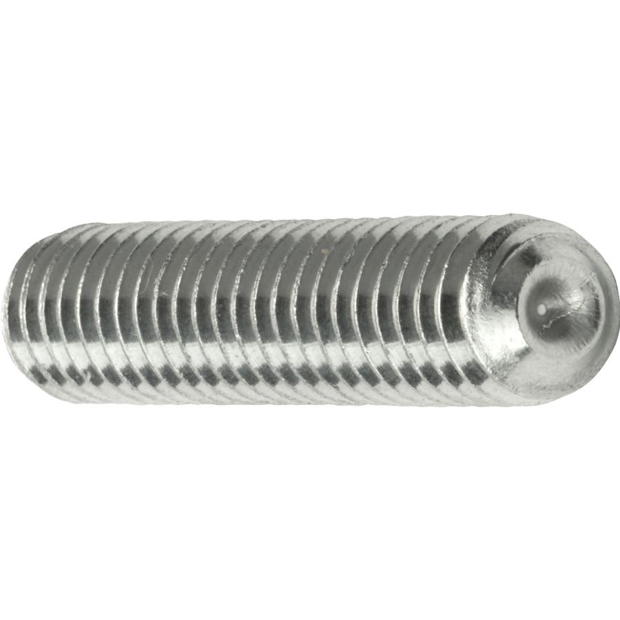Fastenere 8-32 X 5/8" Stainless Steel Grub Screws – Allen Socket Set Screw (Qty 50)