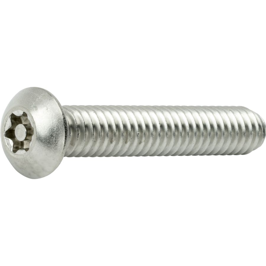 Stainless Steel Tamper Proof Security Button Head Screw 6/32 x 1/2 25/PCS 