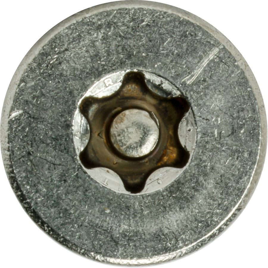 Everbilt #8 X 1-1/2 In. Stainless Steel Button Head Torx Drive Specialty Fastener Sheet Metal Screws 2 Pieces 810638