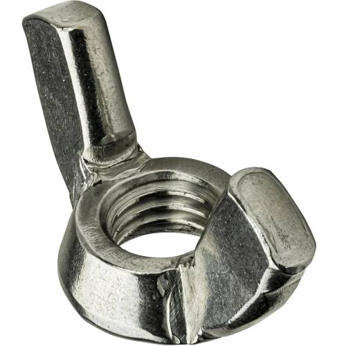 Stainless Steel Fine Thread Wing Nut 10-32 Qty 50 