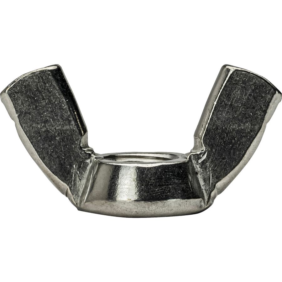 10-24 Wing Nuts Stainless Steel Grade 18-8 Quantity 50 